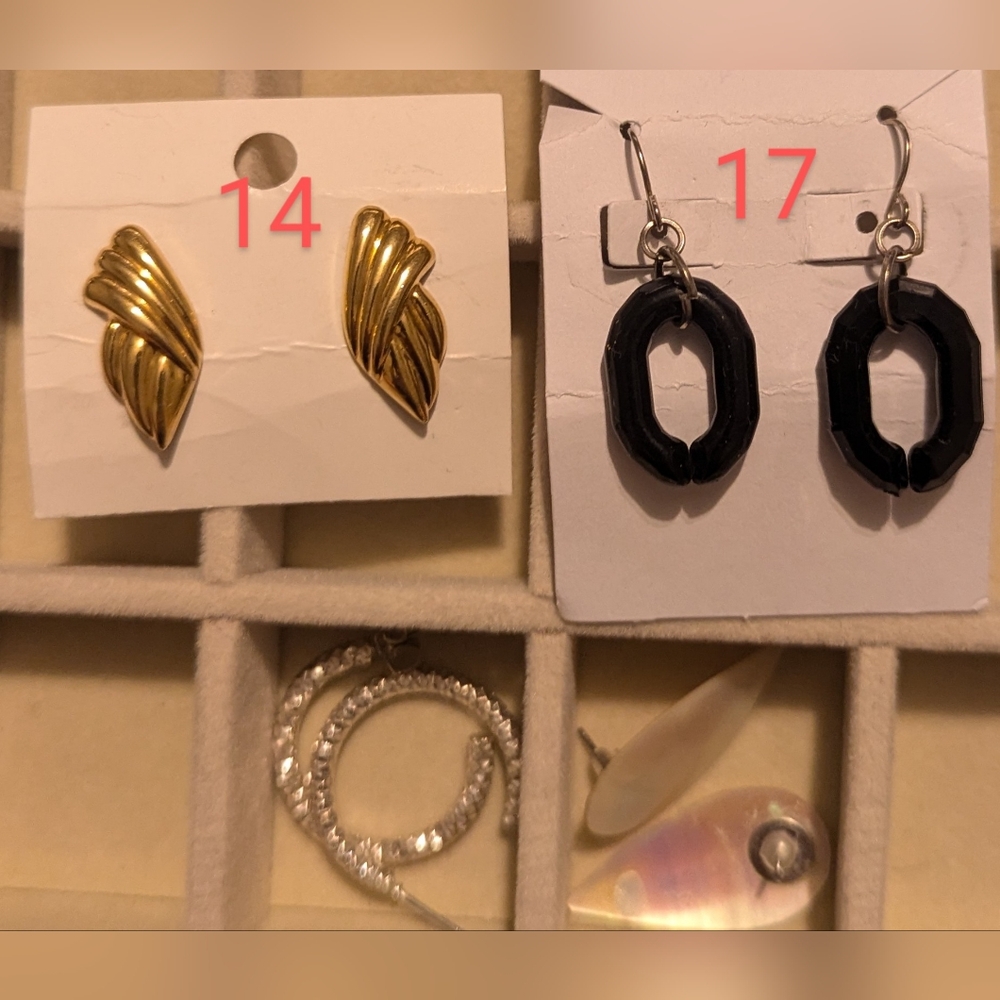 Various New & Vintage Earrings - Picture 10 of 13